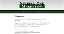 Desktop Screenshot of numberonemarketing.com